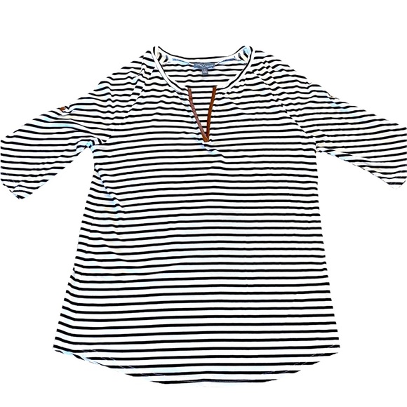 Market Spruce Striped Top Size Small - Picture 2 of 5